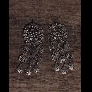 Silver Dangle Earrings